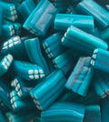 Briques framboises bleues