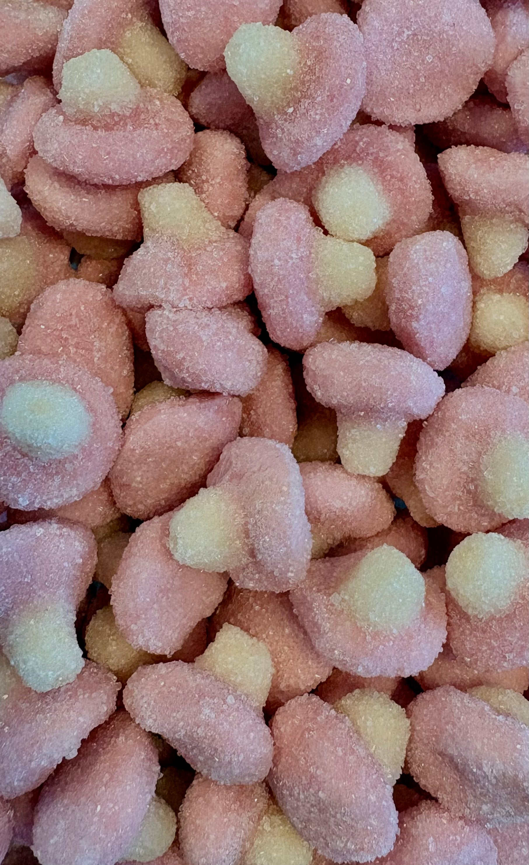 Mini champignons sucrés