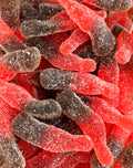Bouteilles de cola à la cerise acidulées