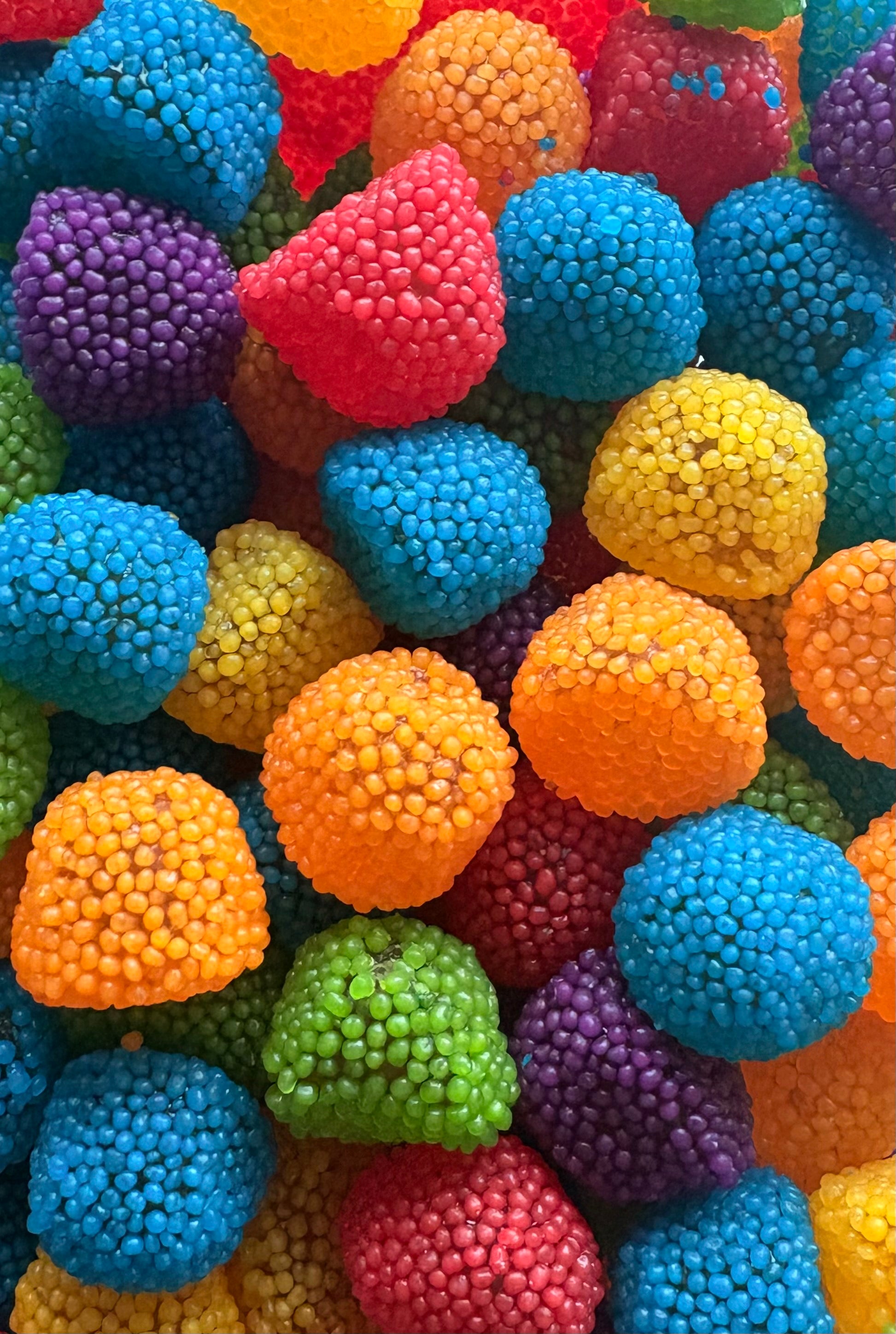 Baies lunaires multicolores