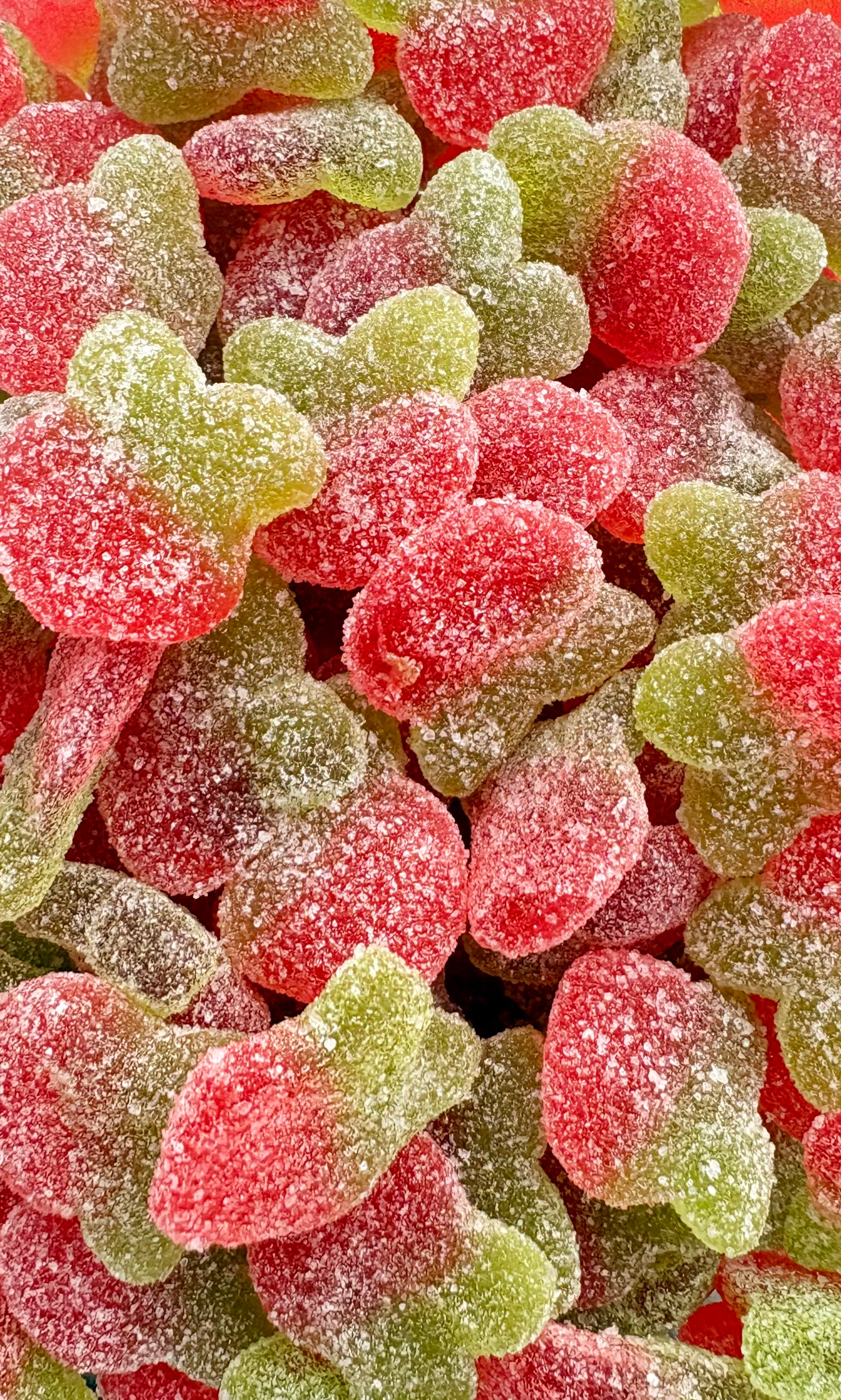 Fraises acidulées