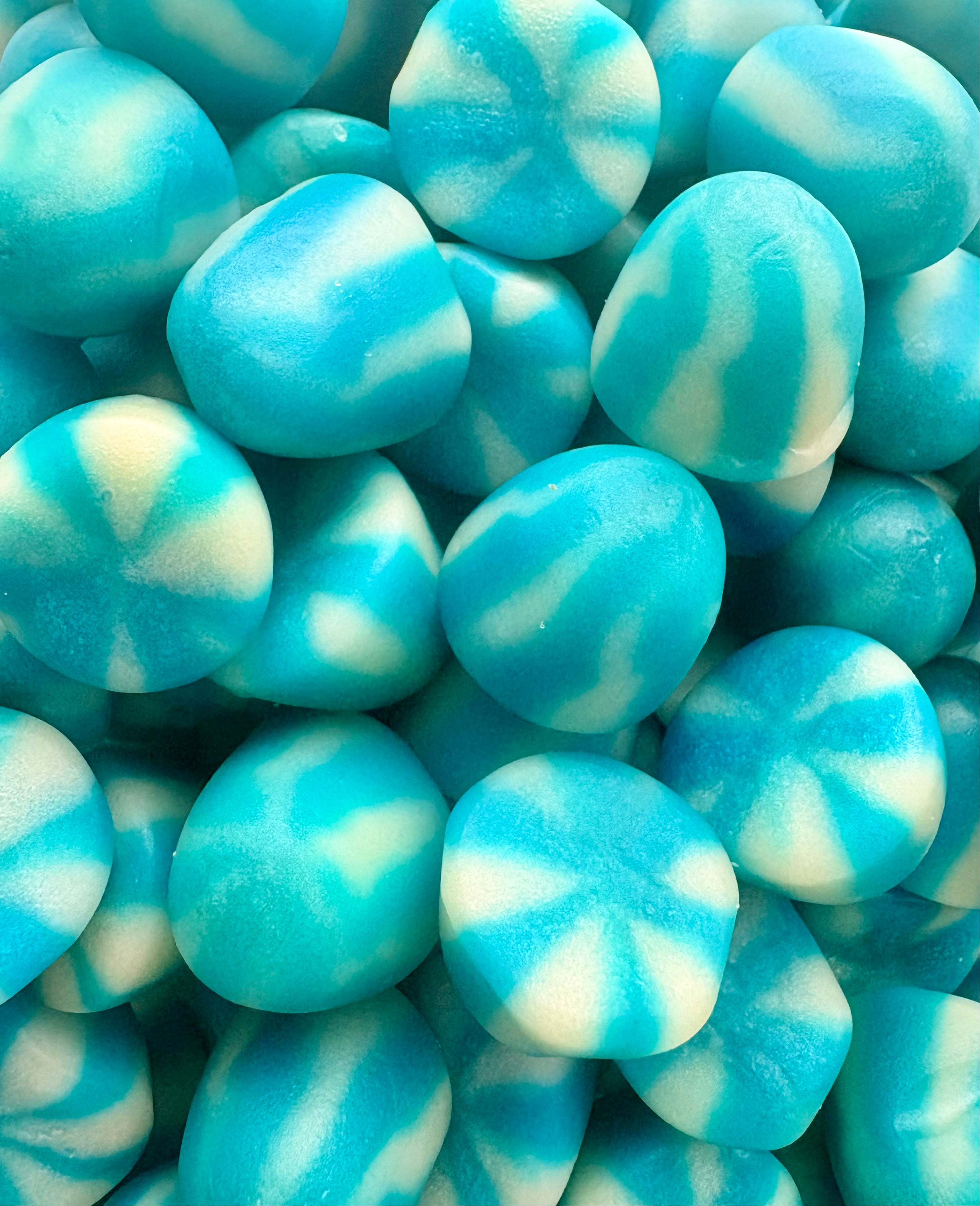 Spirales à la framboise bleue